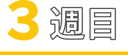 3週目